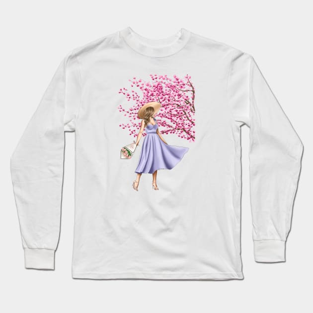 Spring Time Long Sleeve T-Shirt by elzafoucheartist